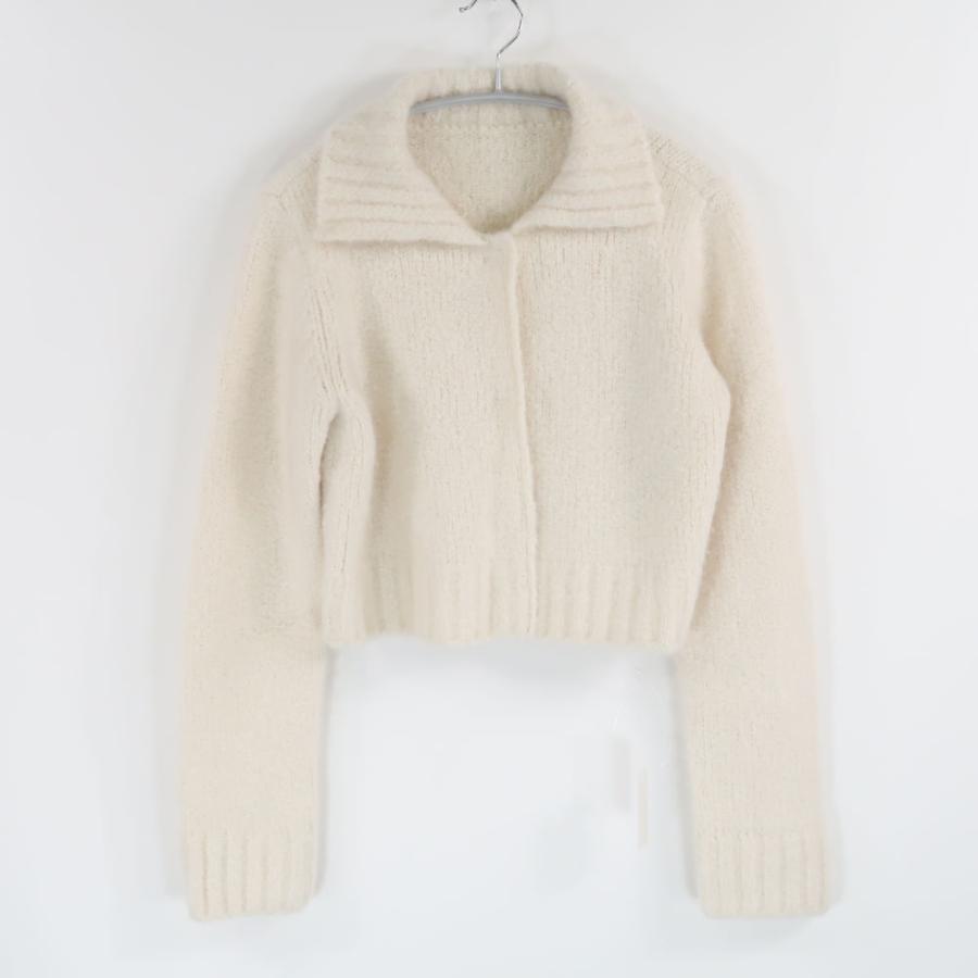 美品 FOXEY フォクシー 37419 マシュマロシナモン カーディガン 38 (S  