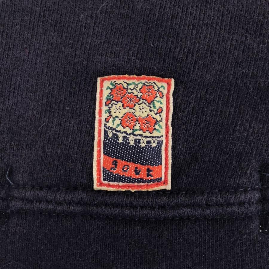 gouk ゴウク ジップアップ パーカー 綿100％ 和風 和柄 ジャンパー  