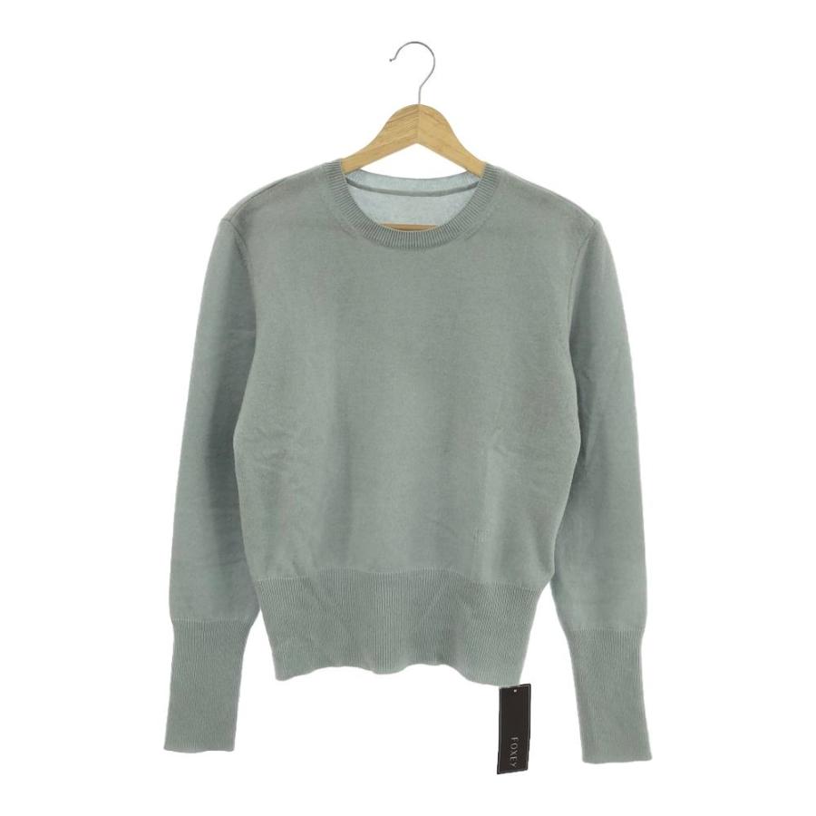 美品 FOXEY フォクシー 40102 ニットセーター 38 (S) カシミヤ100 