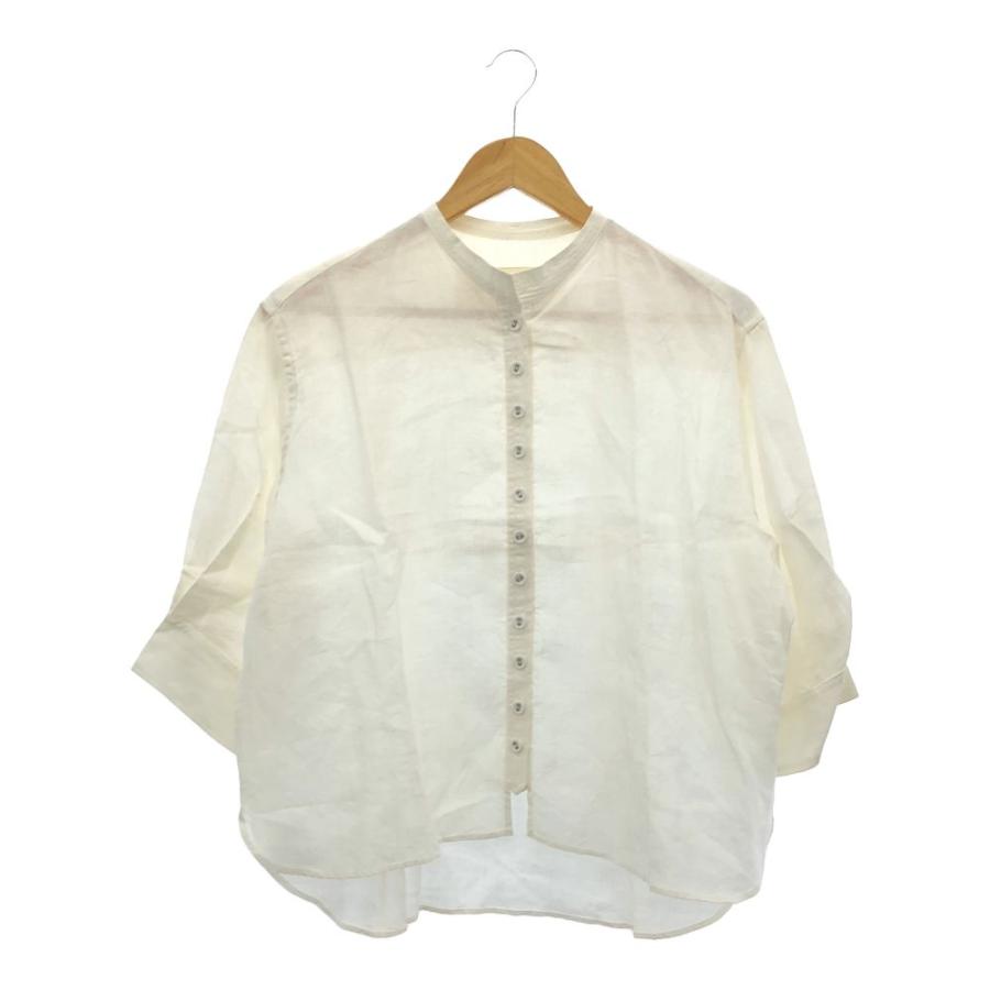 美品 ARTS&SCIENCE アーツ＆サイエンス ブラウス 麻100％ 半袖 リネン 