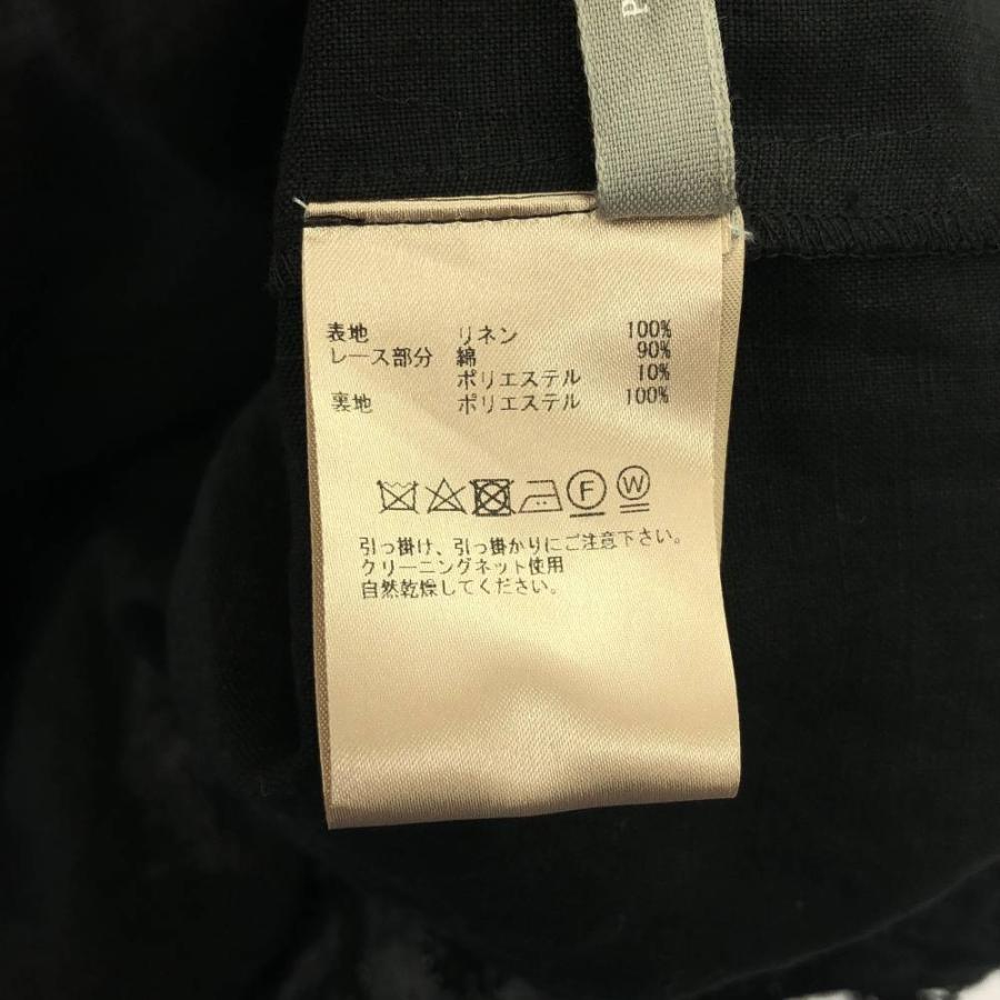 PLAIN PEOPLE 美品 プレインピープル A1531FS 384 リネンレースコンビ