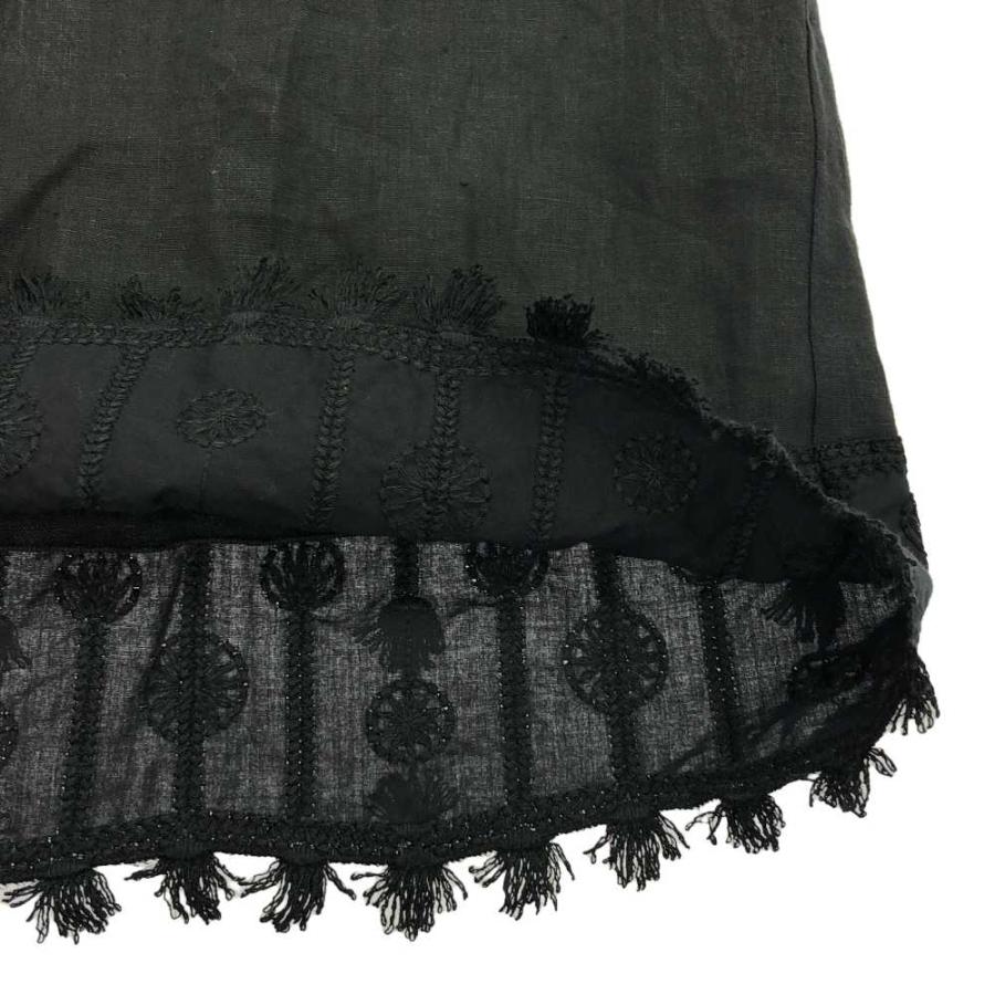 PLAIN PEOPLE 美品 プレインピープル A1531FS 384 リネンレースコンビ