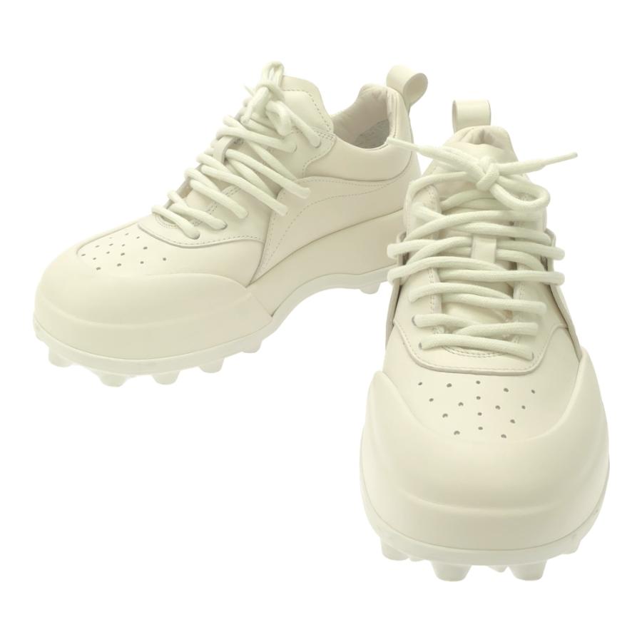 新品未使用　JIL SANDER ホワイト スニーカー 保存袋付き　36 ジルサンダースニーカー36