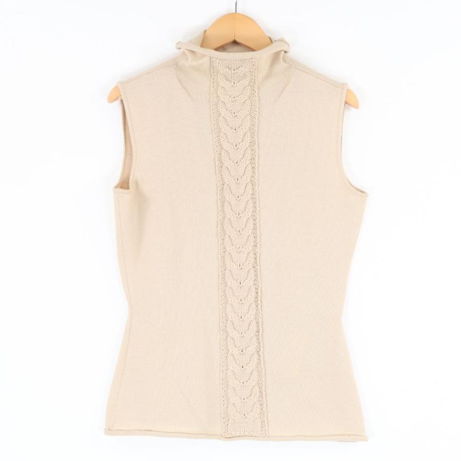 FOXEY - FOXEY BOUTIQUE フォクシー 19397 ノースリーブ ニット 40 M ウール100％ トップス セーター ハイネック レディース AM6530A27 FOXEY BOUTIQUE フォクシー 19397 ノースリーブ ニット 40 M