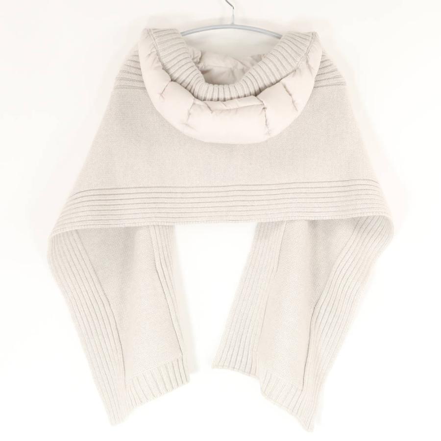 MOORER 未使用 MooRER ムーレー フード付き マフラー ポリエステル  