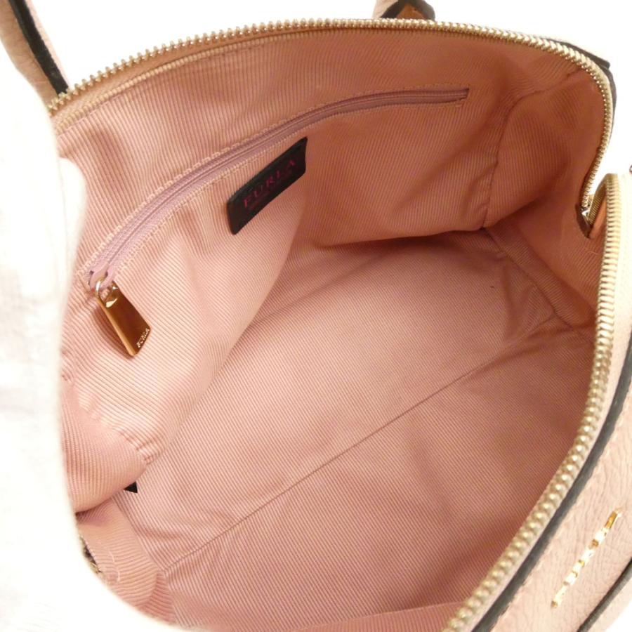 美品 FURLA フルラ アルバ サッチェル S ミニボストンバッグ ショルダー ハンド 2WAY レディース AM7093_7