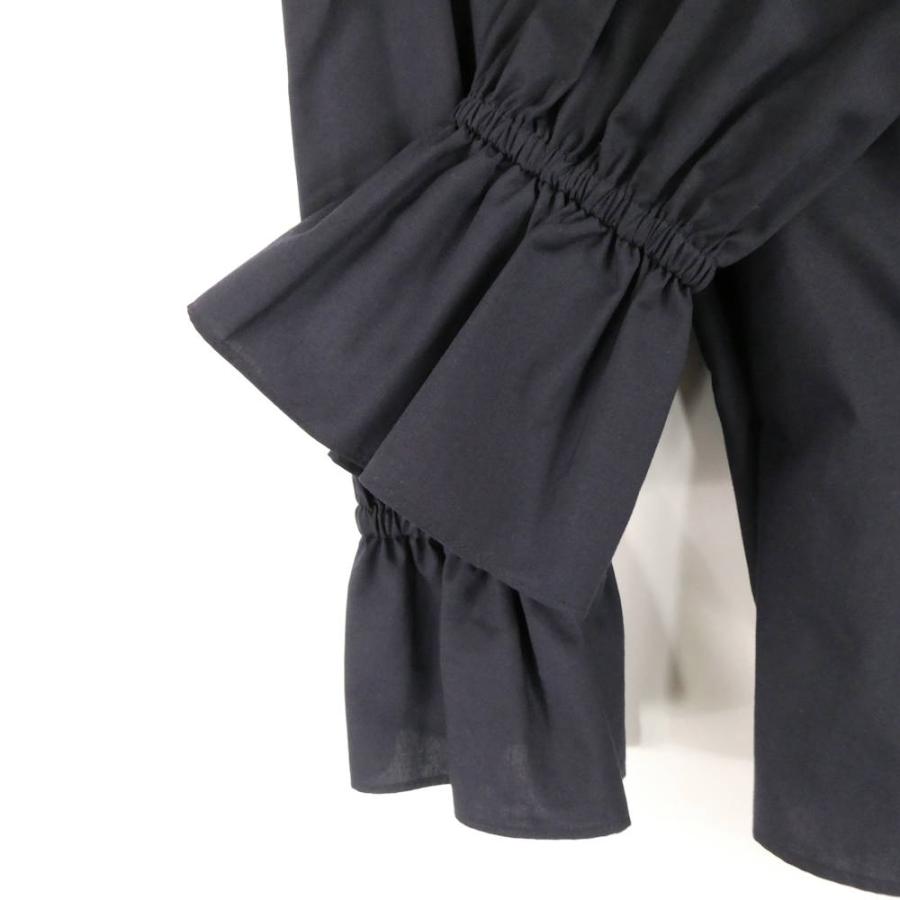 美品 UNITED ARROWS ユナイテッドアローズ 1521-699-1446 フリルカラー フレアスリーブ ブラウス F ポリエステル100％ 長袖 トップス シャツ レディース AM7222A8 UNITED ARROWS（ユナイテッドアローズ） 美品 1521-699-1446 フリル