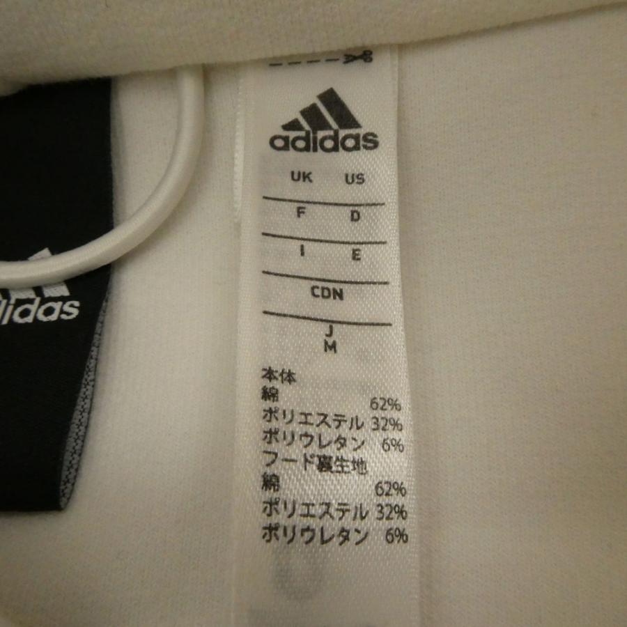 美品 adidas アディダス S94564 ジップアップパーカー M コットン 他 フード ジャージ フーディ レディース AM7277A76 adidas（アディダス） 美品 S94564 ジップアップパーカー M コットン