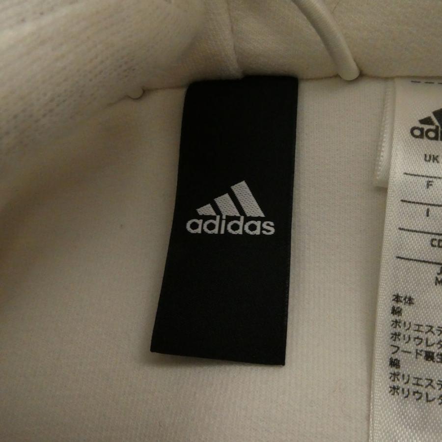 美品 adidas アディダス S94564 ジップアップパーカー M コットン 他 フード ジャージ フーディ レディース AM7277A76 adidas（アディダス） 美品 S94564 ジップアップパーカー M コットン