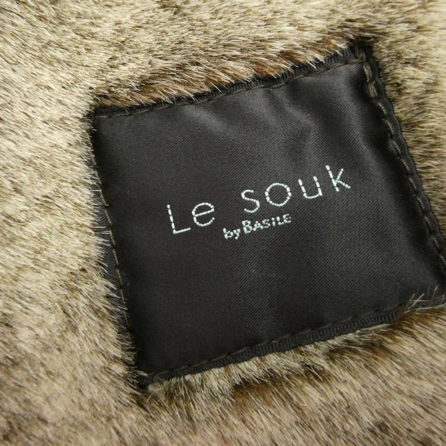 Le souk（ルスーク） 未使用 ムートンコート 2 ポリエステル100 