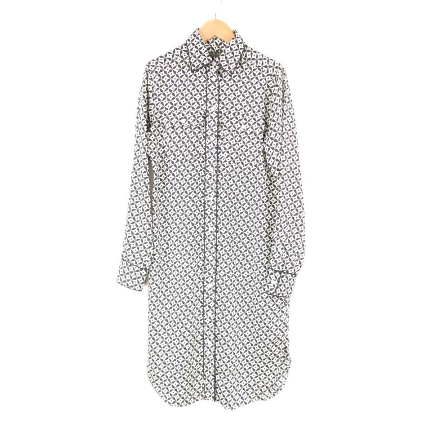 【美品】LAUREN RALPH LAUREN ロングシャツワンピース Aライン LAUREN RALPH LAUREN（ローレン ラルフローレン） 美品 ラルフローレン