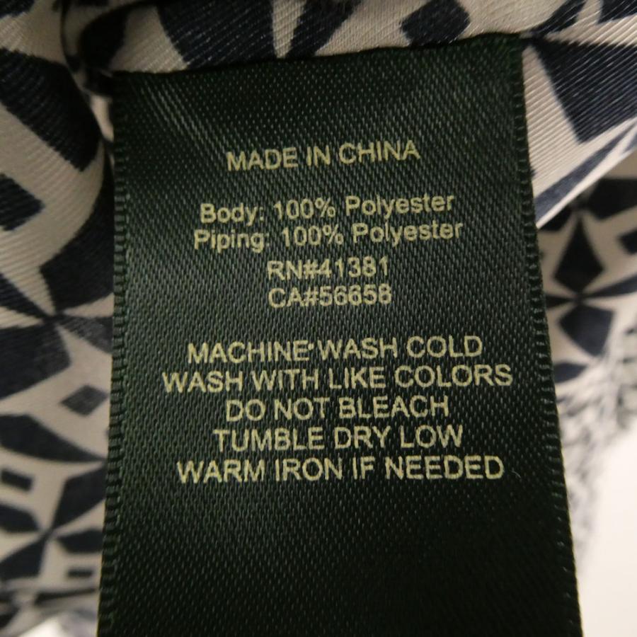 近年 美品✨ローレンラルフローレン ロングワンピース ロゴボタン ベルト 黒 4 近年 美品✨ローレンラルフローレン ロングワンピース ロゴボタン