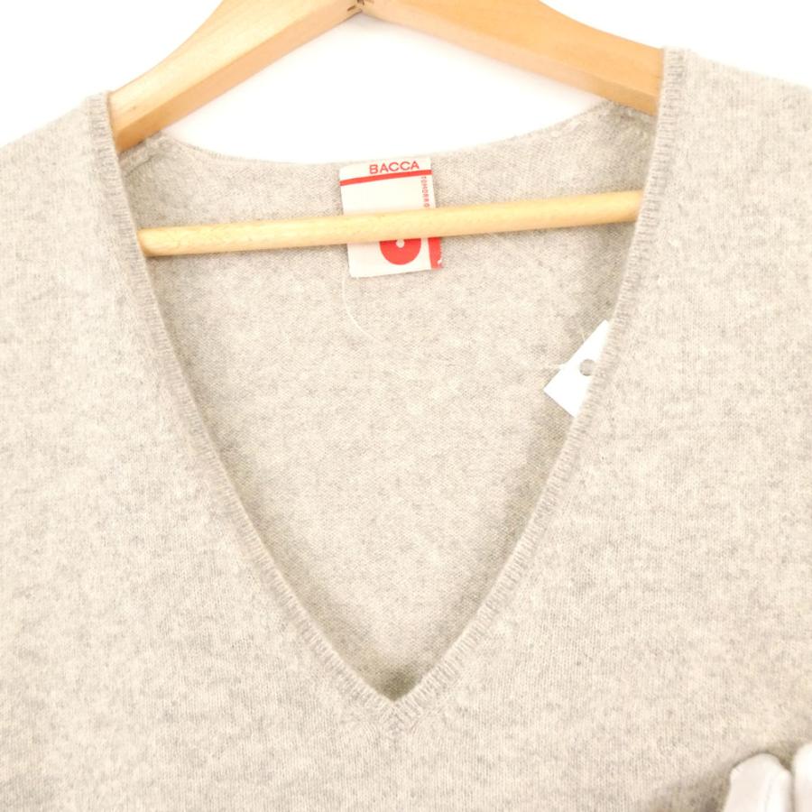 BACCA（バッカ） 美品 ノースリーブニット 38 カシミヤ100％ ベスト