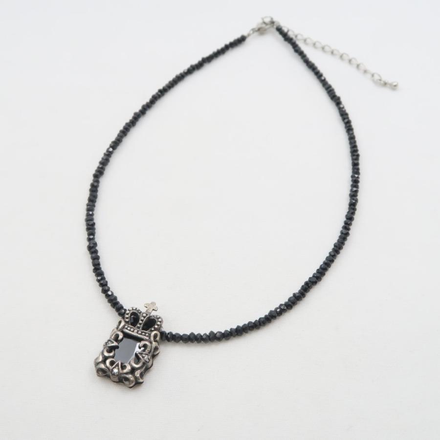 美品 BOSSA NOVA ボサノヴァ ネックレス シルバー ジェジュン AN1127 