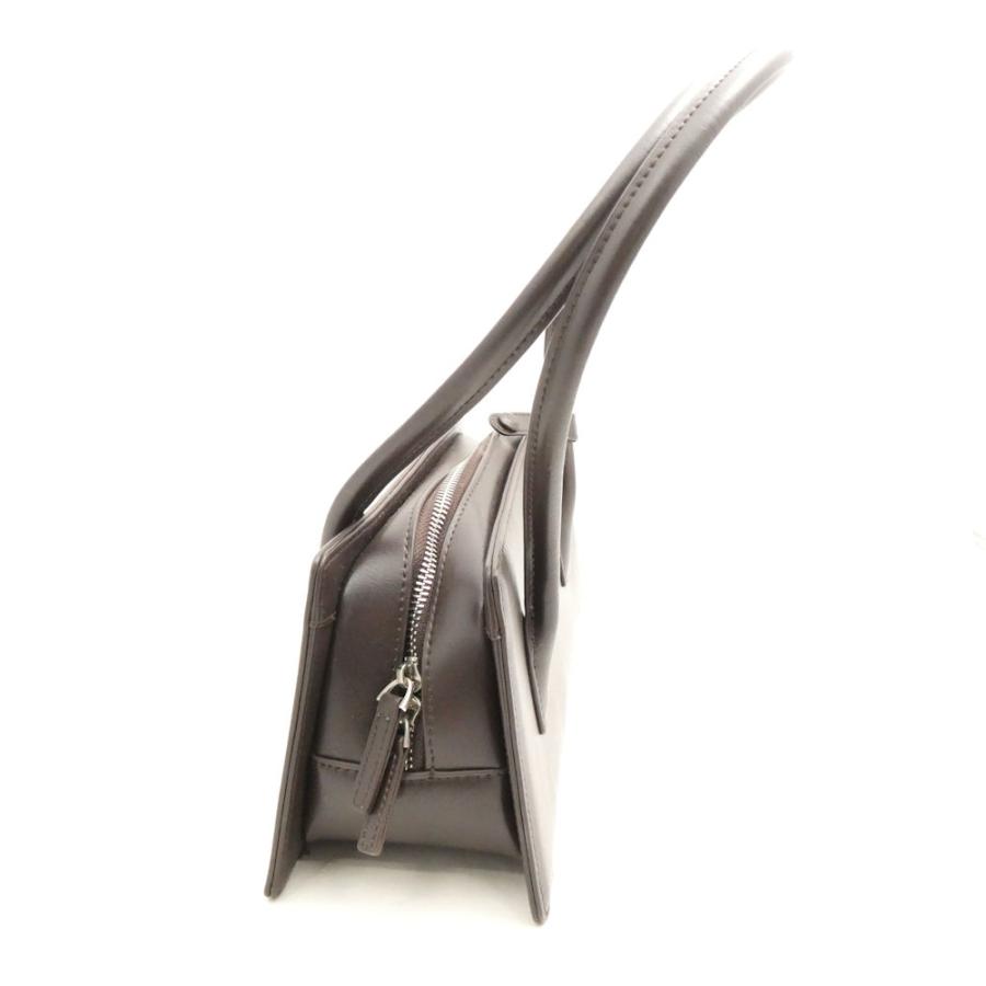 美品 FOLNUA フォルニュア ミニボストンバッグ ロングハンドル 鞄