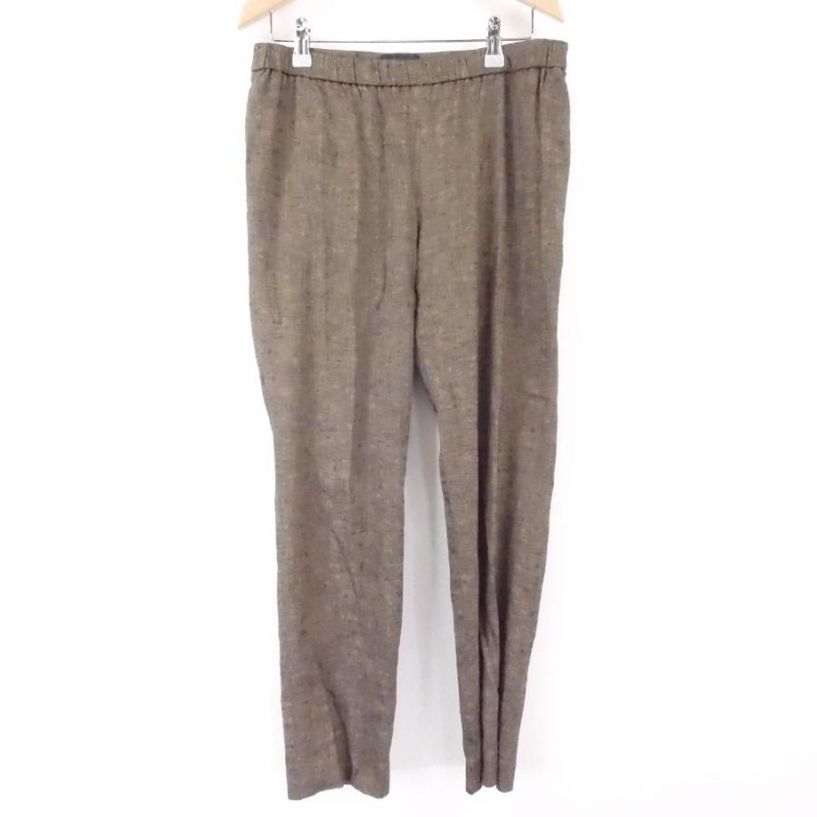 theory 美品 Theory セオリー 01 9106032 334 704 パンツ 4(L) 麻 