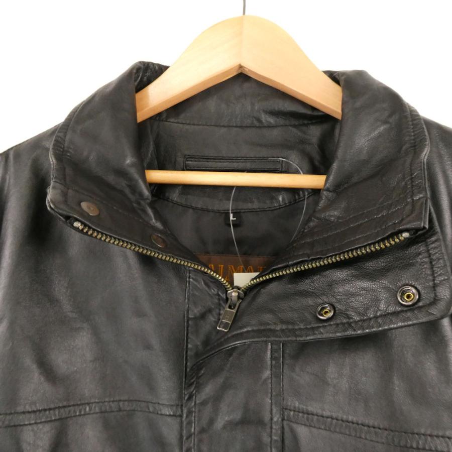 BALMAIN（バルマン） ラムレザージャケット L 羊革 北川タグ メンズ