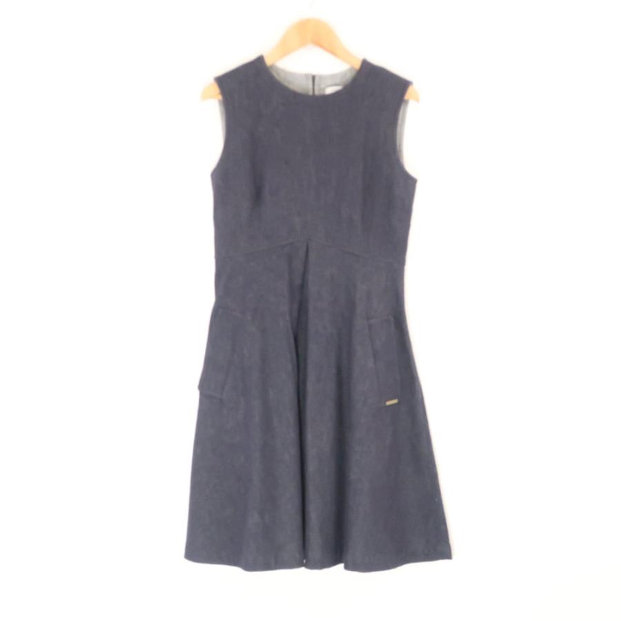FOXEY 美品 フォクシー 35805 NSOFG106T ワンピース 38 綿 