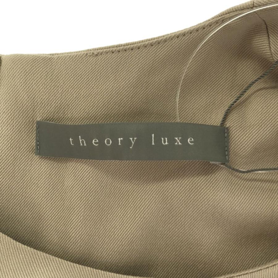 theory luxe 未使用 セオリー プレシャスシルクノースリーブ