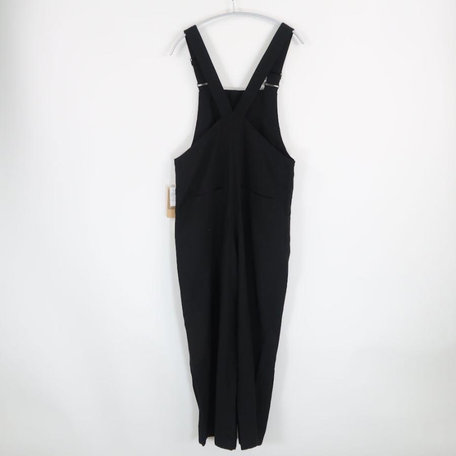 【新品未使用】BEARDSLEY サイドボタン サロペット ブラック BEARDSLEY サイドボタンサロペット 黒