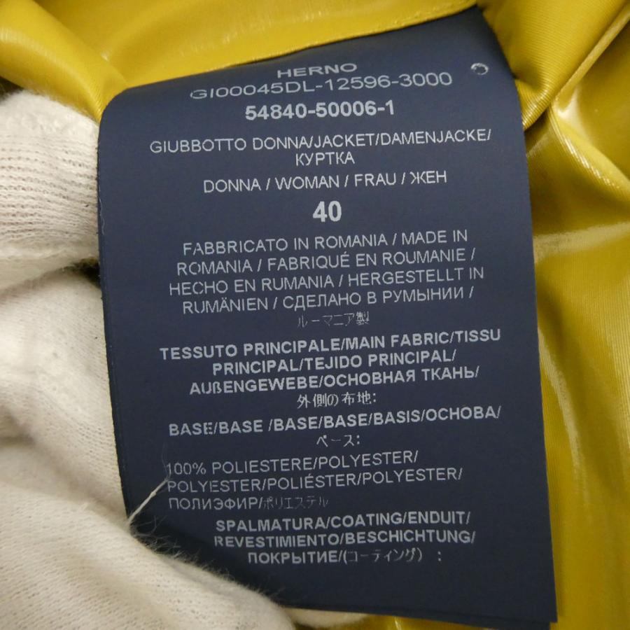 美品 HERNO laminar ヘルノ マウンテンパーカー 40 Sサイズ相当 ポリエステル100％ ジャケット 防水 アウトドア レディース AO3140A80 美品 HERNO laminar ヘルノ マウンテンパーカー 40 Sサイズ相当