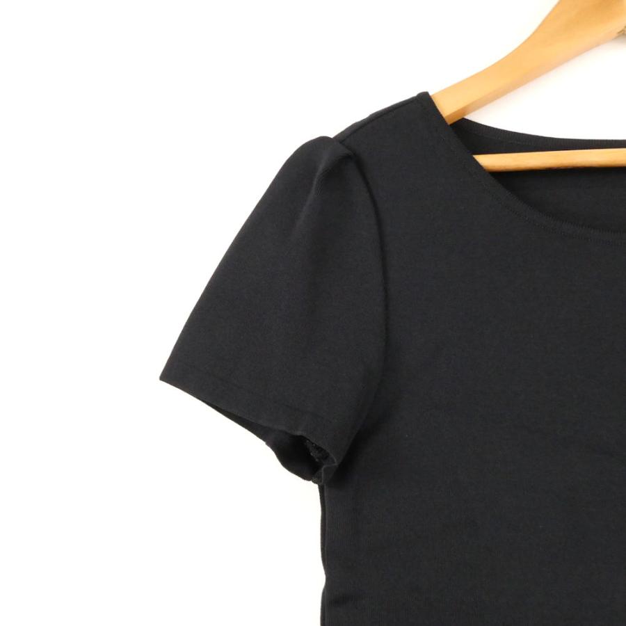 極美品✨現行モデル フォクシー ジェリービーンセーター 半袖ニット 38 黒 FOXEY（フォクシー） 美品 41457 ジェリービーンセーター 38 Sサイズ