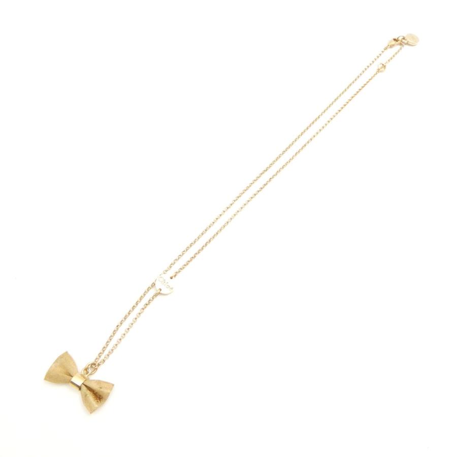 Chloe（クロエ） ネックレス リボン ペンダント アクセサリー 