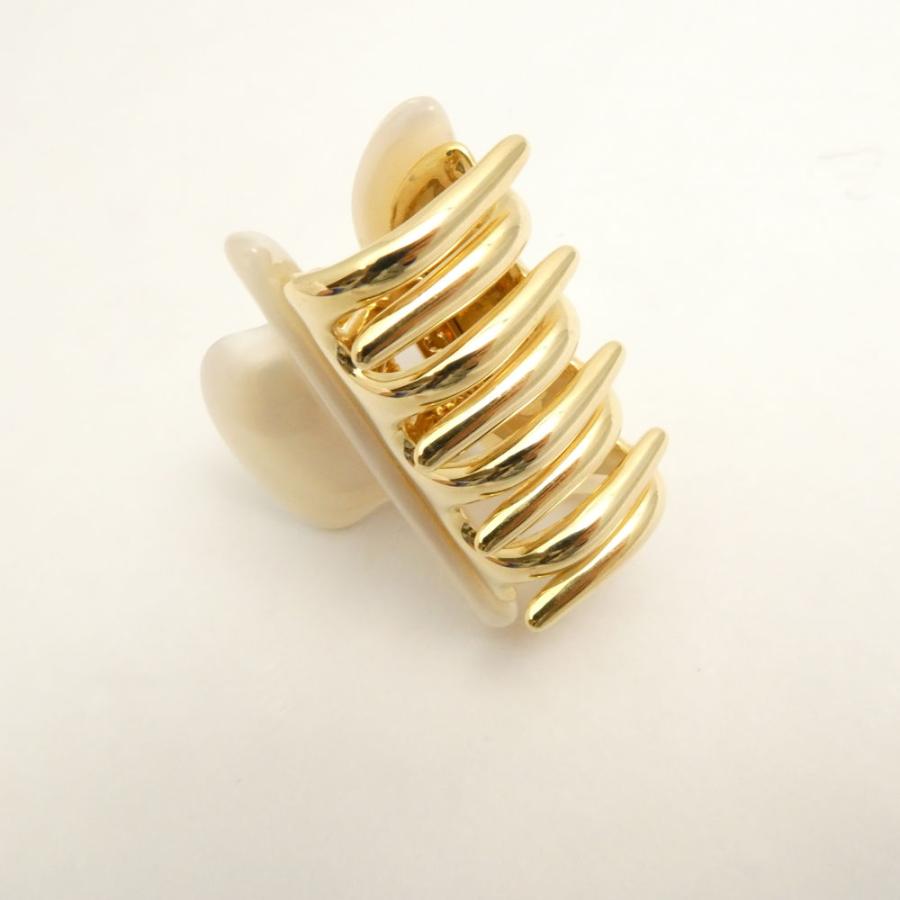acca アッカ ヘアクリップ(バービークリップ) 美品 acca（アッカ） 美品 バービークリップ ヘアクリップ S レディース