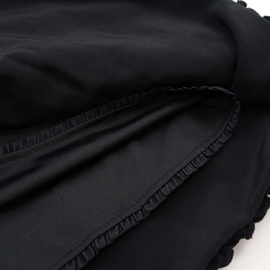 美品 DAISYLIN デイジーリン 06696 ベロアドレス ミルフィーユフリル  