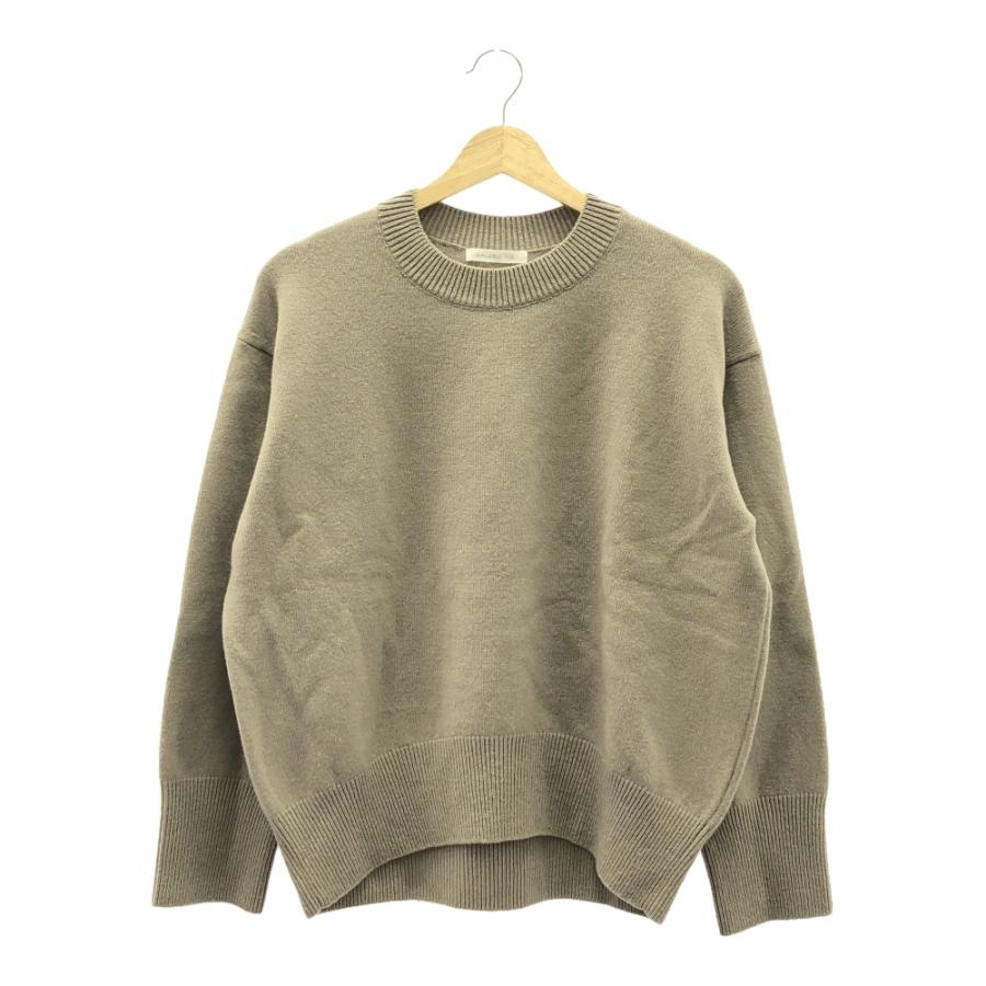GALERIE VIE - GALERIE VIE  ファインウールクルーネックニット　美品 GALERIE VIE（ギャルリー ヴィー） 美品 ファインウールクルーネック