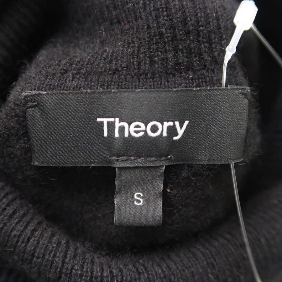 美品 近年製 セオリー カシミヤ100% クルーネックニット S 黒 美品 セオリー Theory カシミヤ100% クルーネックニット セーター 黒