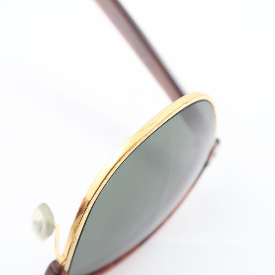 美品 RayBan レイバン ウェイファーラーマックス WAYFARER MAX B&amp;L RAY-BAN U.S.A. ボシュロム サングラス 不明 BL砂打ち ヴィンテージ 希少 レディース AT1606 Ray-Ban - 美品 RayBan レイバン ウェイファーラーマックス WAYFARER