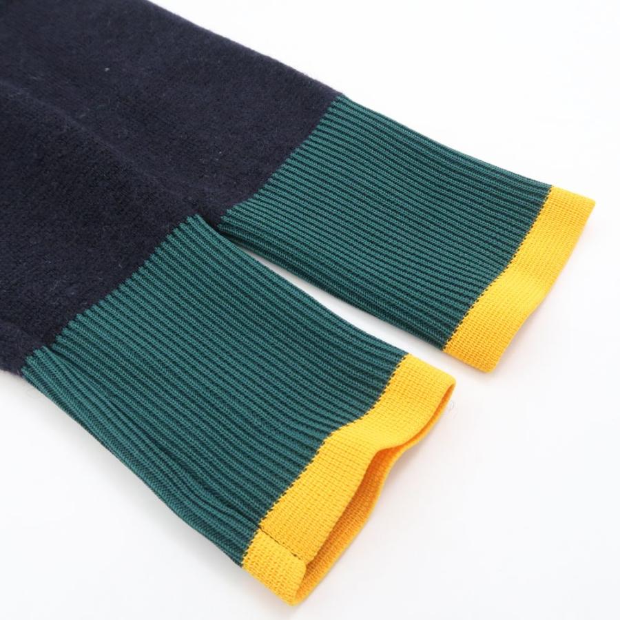 美品✨️ENFOLD　バイカラー　ニット　長袖　38 ENFOLD 美品 エンフォルド ニット 38 ウール100％ 長袖 バイ