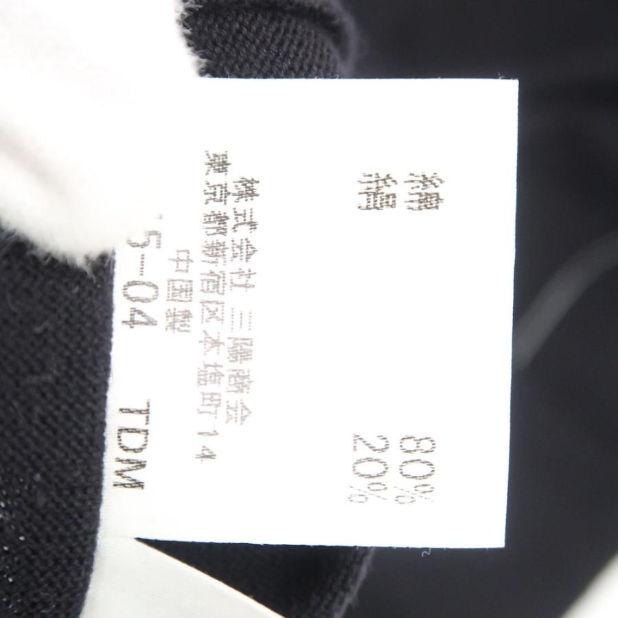 美品 BURBERRY バーバリー ニット S コットン シルク ノースリーブ 無地 レディース AT230A12 BURBERRY 美品 バーバリー ニット S コットン シルク