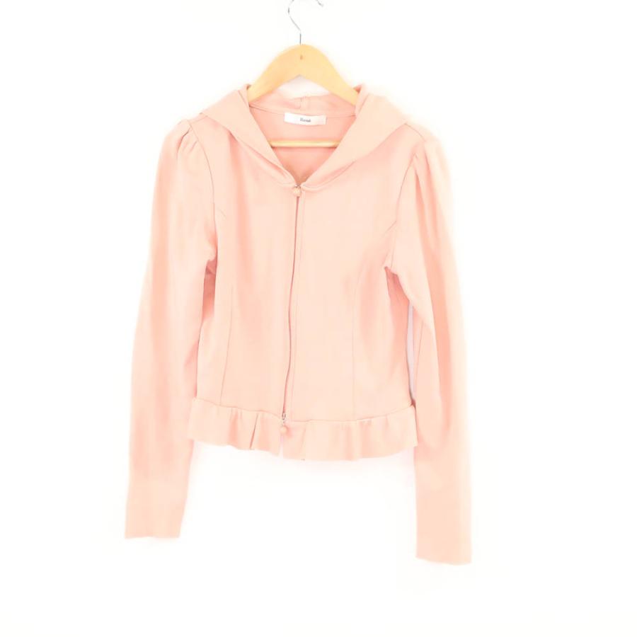 Rene ルネ ジップパーカー 新品【Reneルネ】ウォッシャブル 透かし編み