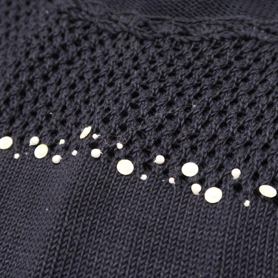 美品 Rene ルネ セットアップ M ニット ノースリーブ スカート 膝丈 