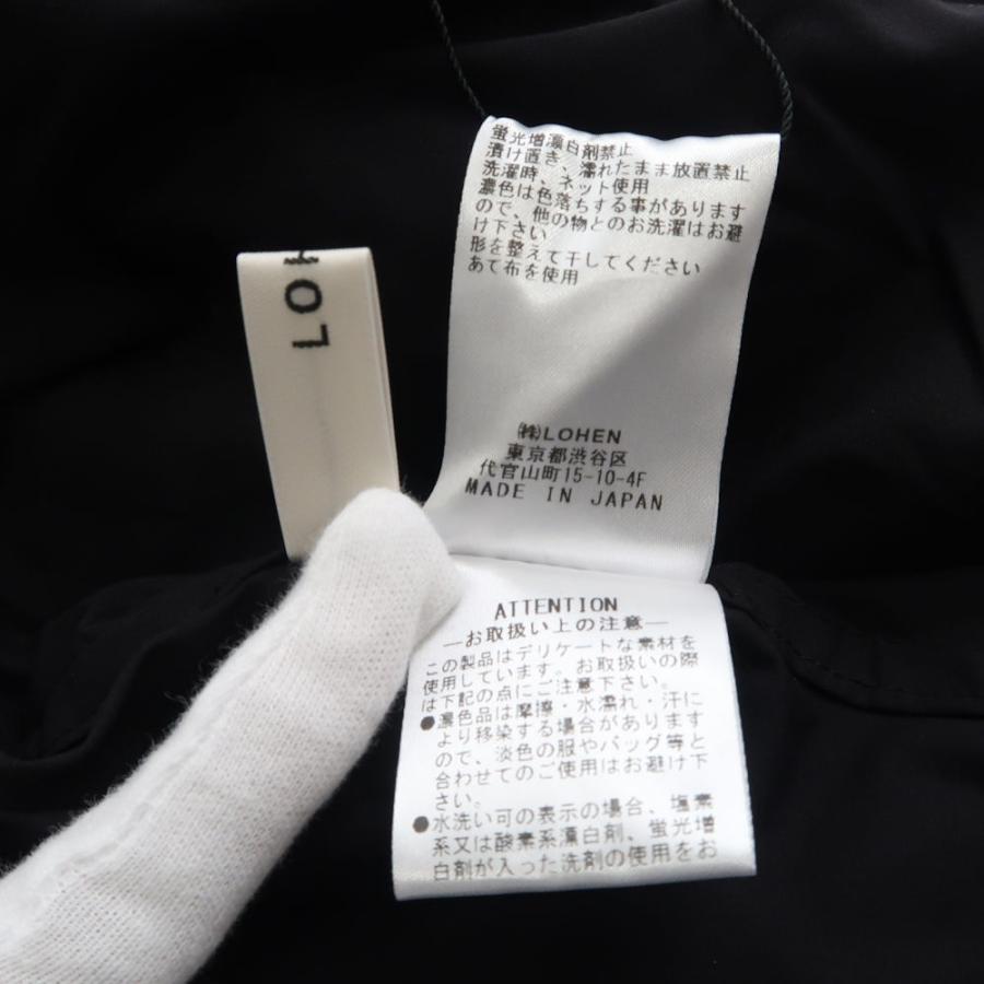 未使用 LOHEN ローヘン LH23SS-BL004 ステンカラーロングシャツ 