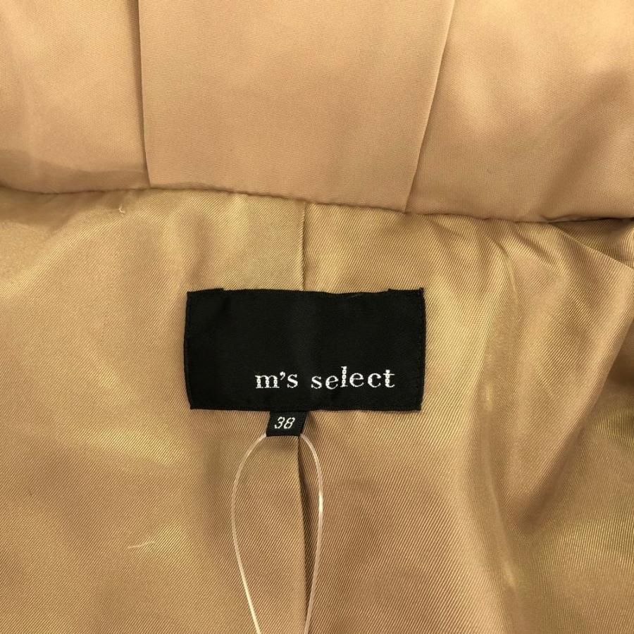 ms select エムズセレクト ダウンコート 38 ポリエステル100％ ロング 