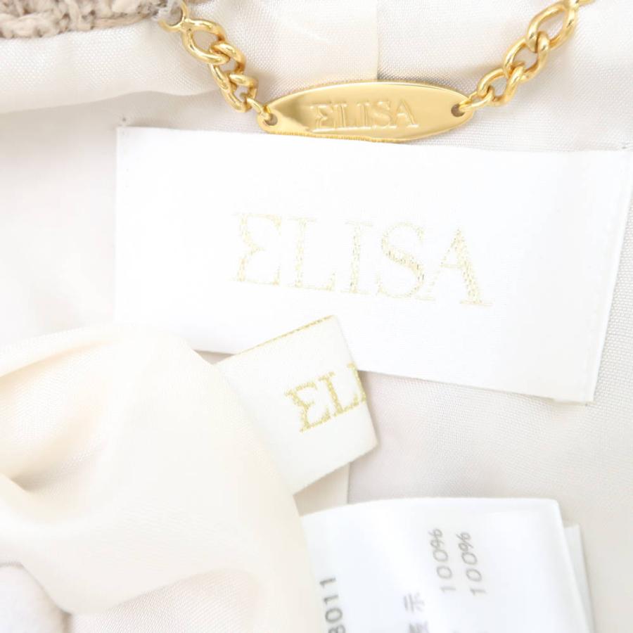 ELISA エリザ ワンピース ジャケットセット S 綿100％ セットアップ゜ 