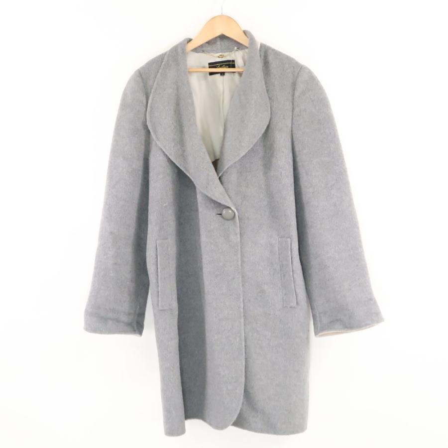 Leilian レリアン　コート　ウール　サイズ13 Leilian #wsc レリアン GIANNI MANIGLIA コート 13+ グレー