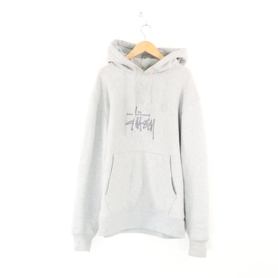 STUSSY ステューシー パーカー S コットン100% 刺繍ロゴ STUSSY ステューシー パーカー S コットン100% 刺繍ロゴ