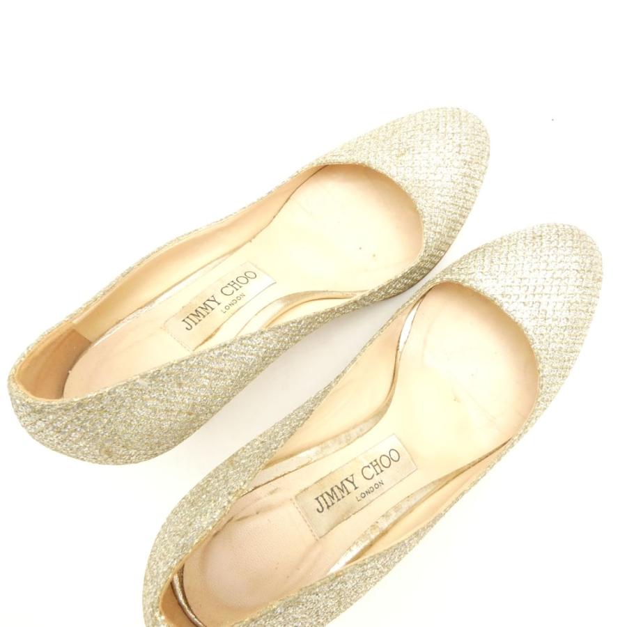 JIMMY CHOO（ジミーチュウ） パンプス 37 24cm相当 ラウンドトゥ