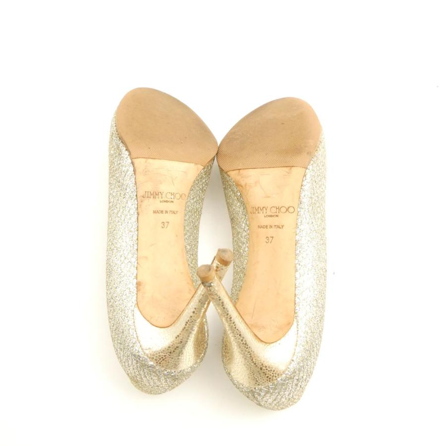 JIMMY CHOO（ジミーチュウ） パンプス 37 24cm相当 ラウンドトゥ