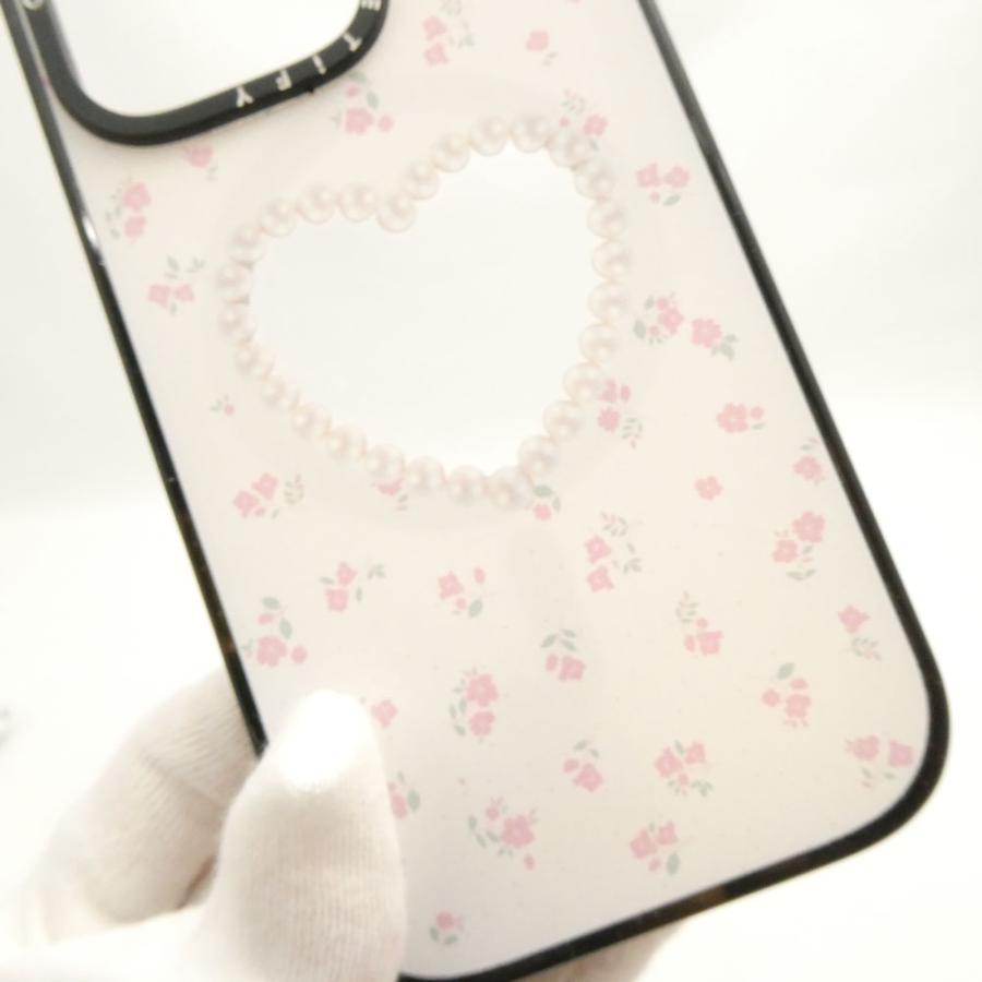 CASETiFY ケースティファイ 花柄ハート型 iPhoneケース 13 13Pro