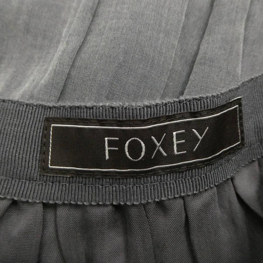 フォクシー　スカート　ベルフレア　38 ロゴいり フォクシー スカート ベルフレア 38 ロゴいり