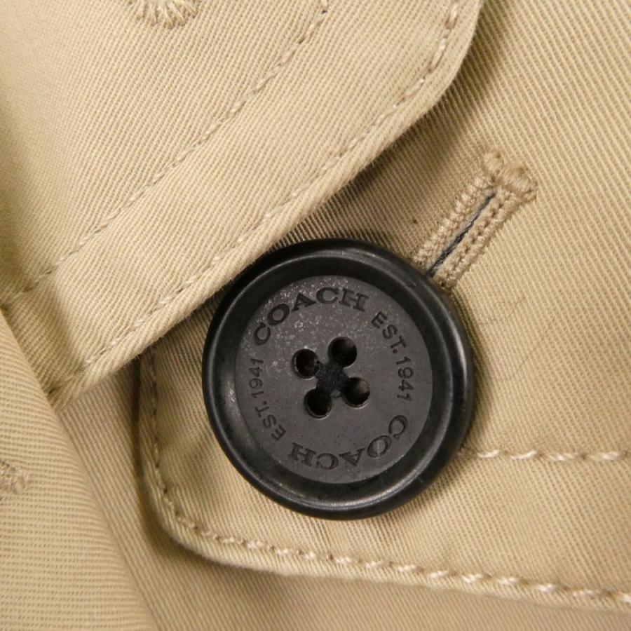 COACH（コーチ） トレンチコート XS コットン100% ショート丈 CC