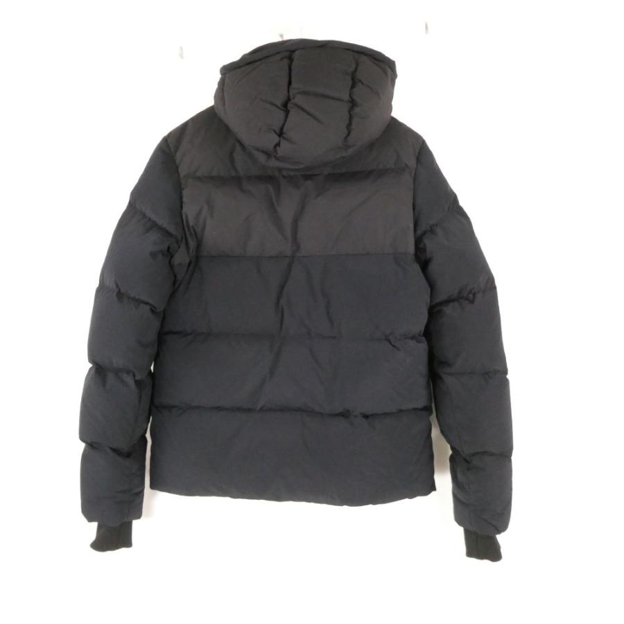 美品 Cape Heights ケープハイツ NEWFANE ニューフェイン ダウンジャケット S ポリエステルナイロン フード ジップアップ アウター 2トーン 黒 メンズ AU3737B3 Cape HEIGHTS（ケープハイツ） 美品 NEWFANE ニューフェイン ダウン