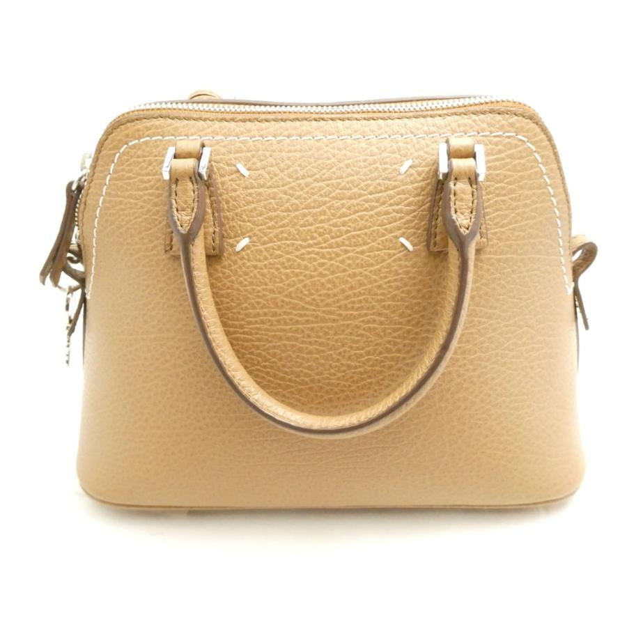 美品 Maison Margiela メゾンマルジェラ S56WG0082 P0396 ハンドバッグ 牛革レザー 5AC ミニ 2way ショルダー レディース AU3917W2_1