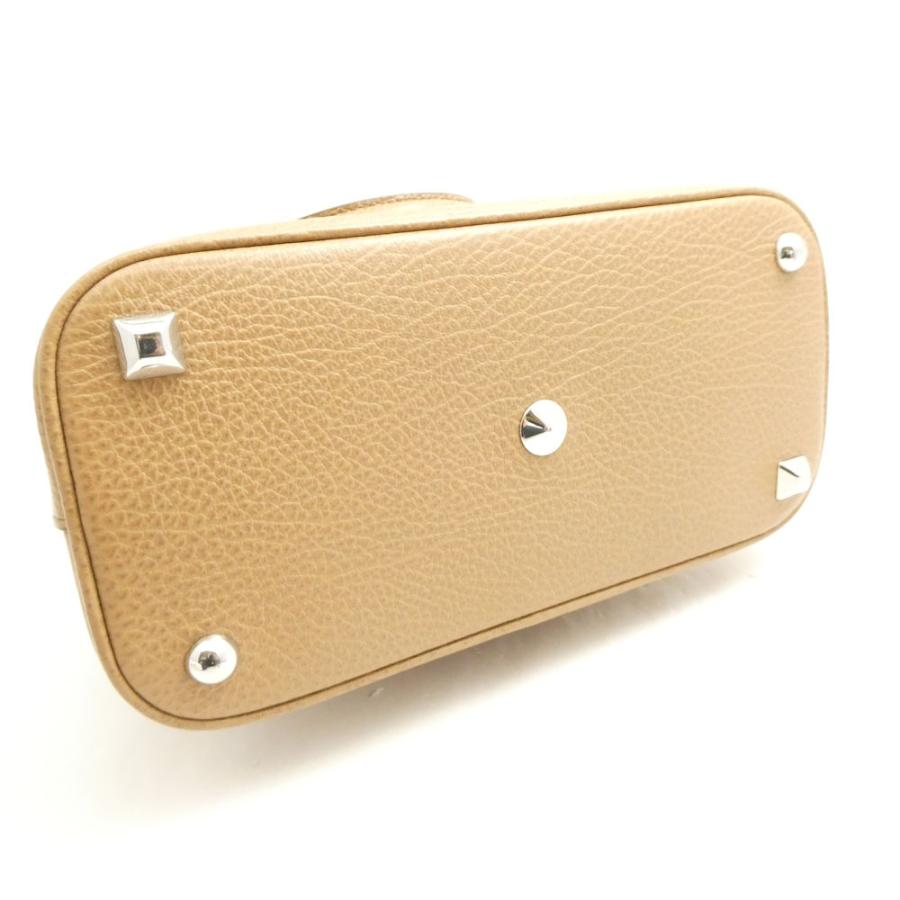 美品 Maison Margiela メゾンマルジェラ S56WG0082 P0396 ハンドバッグ 牛革レザー 5AC ミニ 2way ショルダー レディース AU3917W2_4