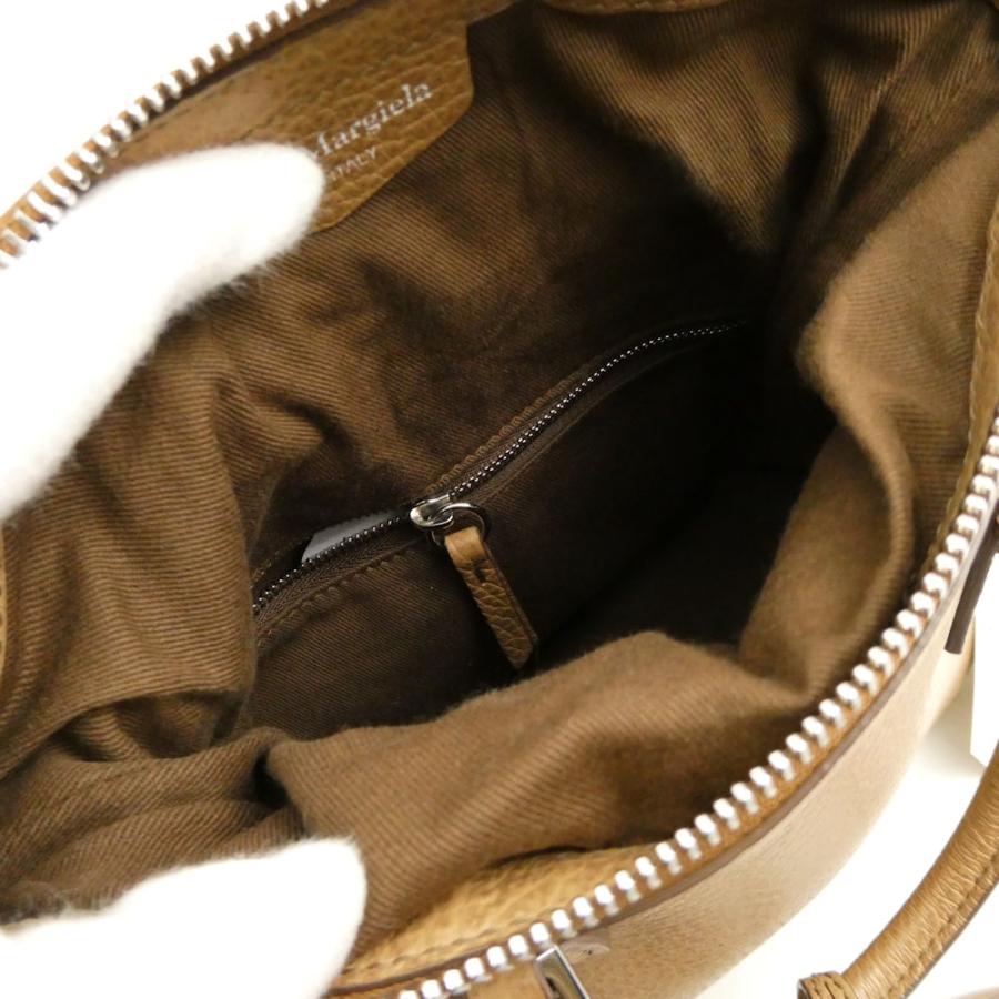 美品 Maison Margiela メゾンマルジェラ S56WG0082 P0396 ハンドバッグ 牛革レザー 5AC ミニ 2way ショルダー レディース AU3917W2_6